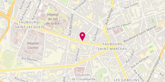 Plan de Claire PICAUT - Psychologue Paris 5e, 42 Boulevard de Port-Royal, 75005 Paris