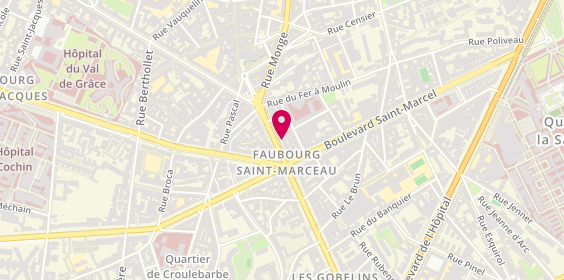 Plan de AUBRY Jacques, 17 Avenue des Gobelins, 75005 Paris