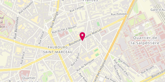 Plan de POPESCU Florin, 55 Boulevard Saint Marcel, 75013 Paris