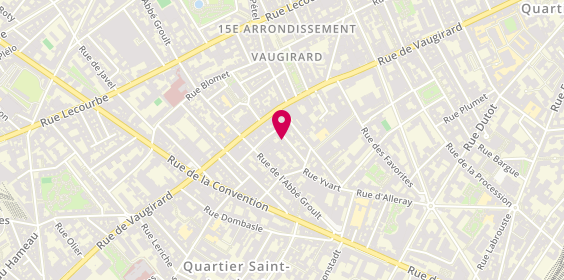Plan de MAHAKAVY Anita, 6 Rue Léon Delhomme, 75015 Paris