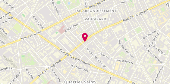 Plan de GUILLIET Alain, 317 Rue de Vaugirard, 75015 Paris