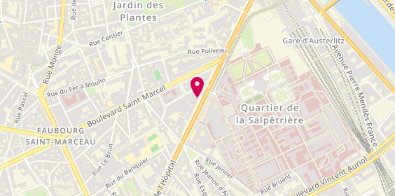 Plan de BAROUDET Simon, 56 Boulevard de l'Hopital, 75013 Paris