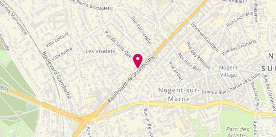 Plan de Anne-Laure Germaneau, 39 Bis Boulevard Strasbourg, 94130 Nogent-sur-Marne