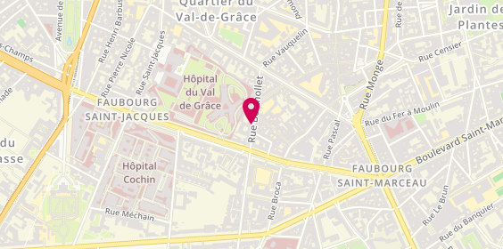 Plan de SCHNEIDER Aurélia, 26 Rue Berthollet, 75005 Paris