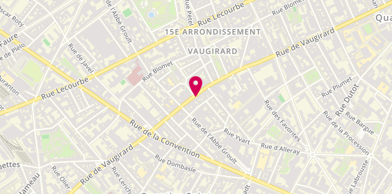 Plan de GIRAUDON Isabelle Cécile Christine, 311 Rue de Vaugirard, 75015 Paris