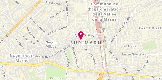 Plan de Géraldine Maigret, 1 Rue du Maréchal Vaillant, 94130 Nogent-sur-Marne