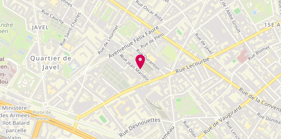 Plan de GRANGEAN Isabelle, 23 Rue Jean Maridor, 75015 Paris