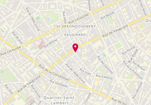 Plan de SEMERIA Eudes, 3 Rue d'Alleray, 75015 Paris