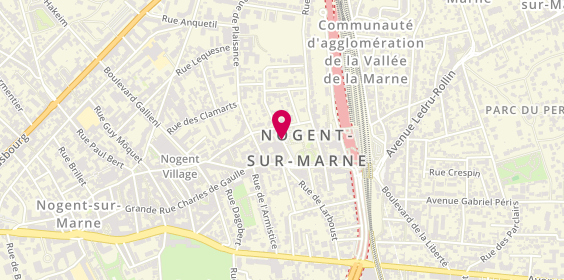 Plan de Barret Conseil, 5 Rue du Maréchal Vaillant, 94130 Nogent-sur-Marne