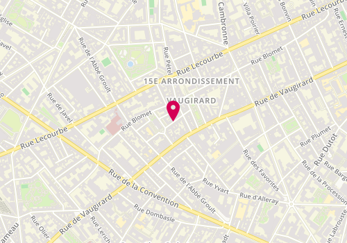 Plan de PETRAUD Romain, 7 Bis Rue Bausset, 75015 Paris