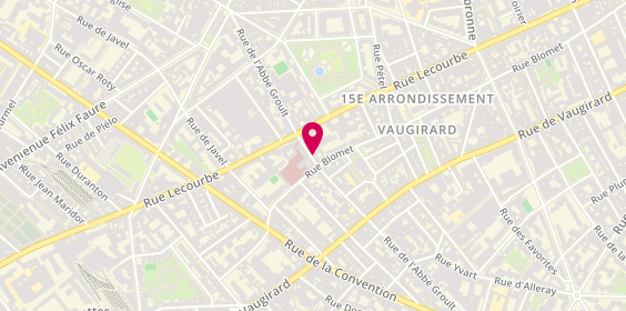 Plan de BELIER Alain, 59 Rue de l'Abbé Groult, 75015 Paris