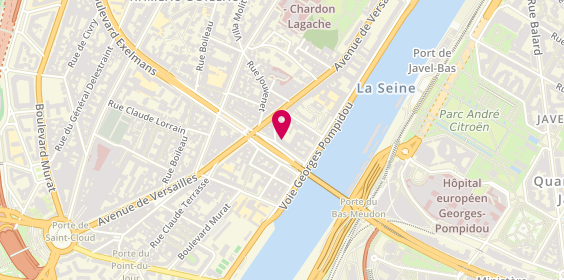 Plan de MOARBES Marie, 14 Boulevard Exelmans, 75016 Paris