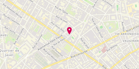 Plan de LANCTEAU Juliette, 14 Rue Henri Bocquillon, 75015 Paris