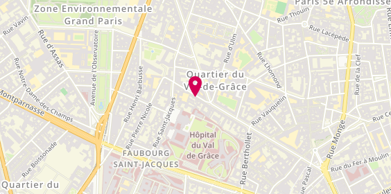 Plan de MAGD CORNAZ Catherine, 9 Rue des Feuillantines, 75005 Paris