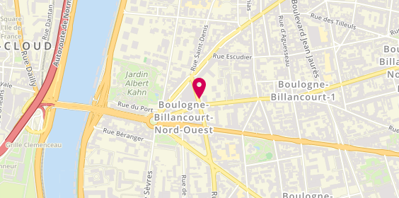 Plan de LAFEUILLE Florence, 11 Rue Silly, 92100 Boulogne-Billancourt