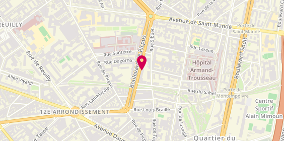Plan de ROSANKIS Jean-Jacques / Magnétiseur, 34 Boulevard de Picpus, 75012 Paris