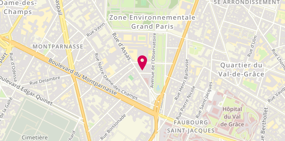Plan de CHRISTAKI Angélique : Psychanalyste - Psychologue clinicienne, 6 Rue des Chartreux, 75006 Paris