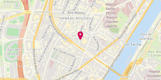 Plan de Catherine Crochez-TRAVERS, 65 Rue Boileau, 75016 Paris