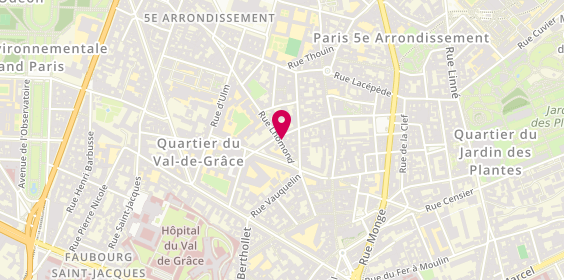 Plan de CASTEU Anne, 37 Rue Lhomond, 75005 Paris