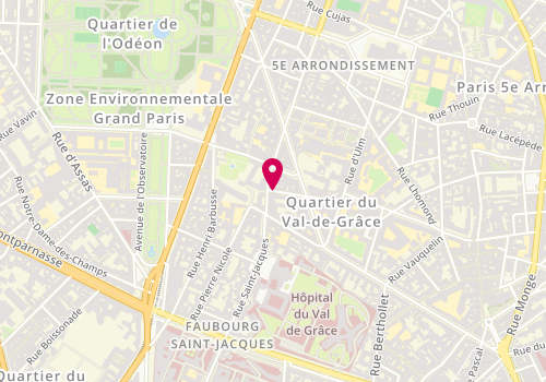 Plan de LANDAU Maria, 15 Rue des Ursulines, 75005 Paris