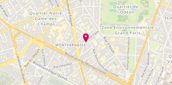 Plan de Charlotte LAURIN Psychologue, 3 Rue Bréa, 75006 Paris