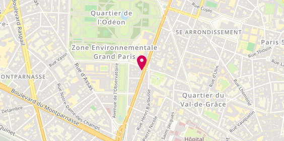 Plan de HAJDENBERG Nicole, 66 Boulevard Saint Michel, 75006 Paris