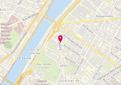 Plan de Maja GUBERINA - CABINET BILINGUE, 21 Rue des Cévennes, 75015 Paris