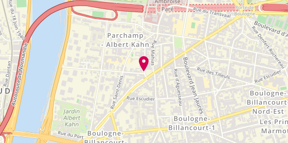 Plan de HALBRONN KLEIN Nancy, Cabinet Medical
3 Rue de Montmorency, 92100 Boulogne-Billancourt