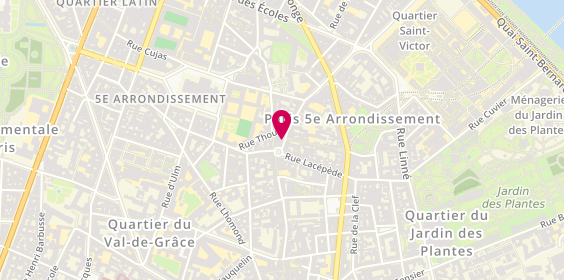 Plan de De Bary Muriel, 74 Rue du Cardinal Lemoine, 75005 Paris
