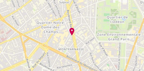 Plan de MOULAY Tahra, 110 Boulevard Raspail, 75006 Paris