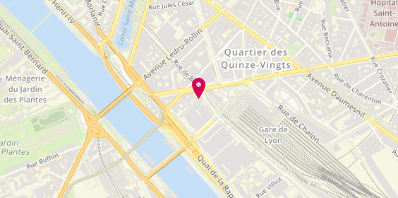 Plan de HEULIN Isaline, 211 Bis Rue de Bercy, 75012 Paris