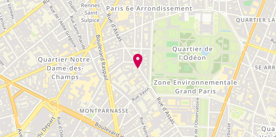 Plan de BEAUMONT Jean Paul, 60 Rue d'Assas, 75006 Paris