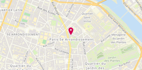 Plan de Audrey VETTES - Psychologue, 23 Rue des Boulangers, 75005 Paris