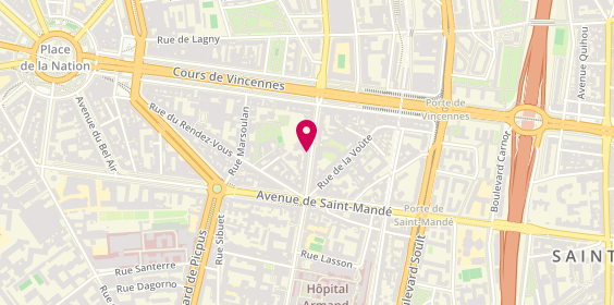 Plan de GALLOT Chiraz, 71 avenue du Dr Arnold Netter, 75012 Paris