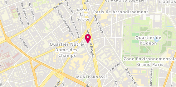 Plan de FROMENTIN Clément, 43 Rue de Fleurus, 75006 Paris