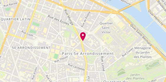 Plan de DE BAILLIENCOURT Denis, 29 Bis Rue Monge, 75005 Paris