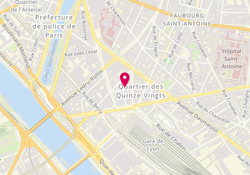Plan de XIAOXI XIAO Aurore, 7 Rue Parrot, 75012 Paris