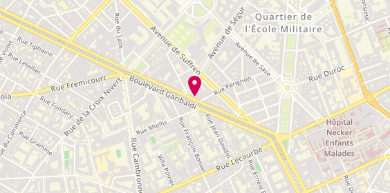 Plan de POLLET Marika, 33 Boulevard Garibaldi, 75015 Paris