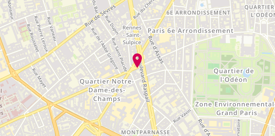 Plan de MACCOTTA Jean Christophe, 61 Rue de Vaugirard, 75006 Paris