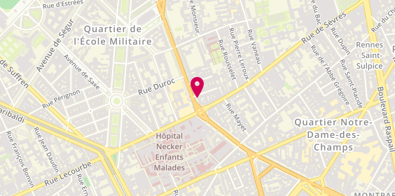 Plan de GAUMONT Christophe, 65 Boulevard des Invalides, 75007 Paris