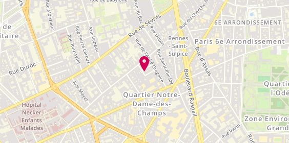 Plan de ORDAS Amélie, Cabinet du Dr Amelie Ordas
5 Rue de Berite, 75006 Paris