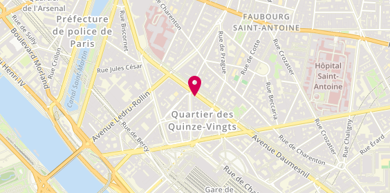Plan de Ribas Françoise, 26 Bis avenue Daumesnil, 75012 Paris
