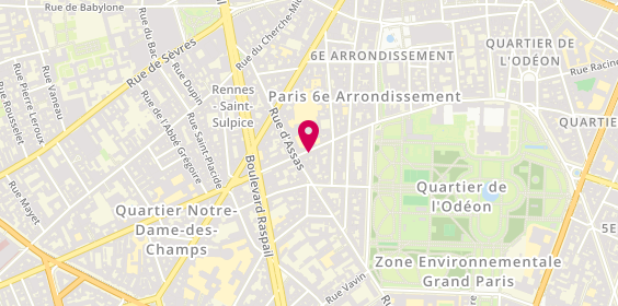 Plan de CHAUMONT LEFORT Catherine, Cabinet Medical
39 Rue de Vaugirard, 75006 Paris