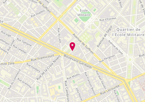 Plan de LIBERMAN GOLDENBERG Lydia, 7 Rue Alexandre Cabanel, 75015 Paris