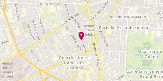 Plan de TREMOULET Claire, 44 Rue Saint Placide, 75006 Paris