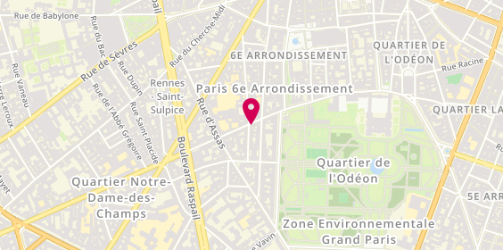 Plan de FALABREGUES Agnès, 29 Rue de Vaugirard, 75006 Paris