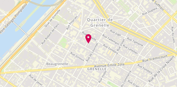 Plan de Helder Baptista, 6 Rue Georges Citerne, 75015 Paris