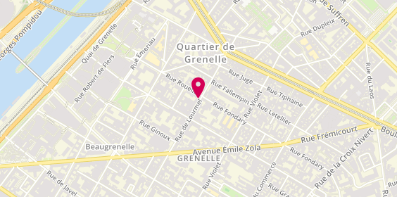 Plan de Dardelet MURCIA Julie, 28 Rue de Lourmel, 75015 Paris