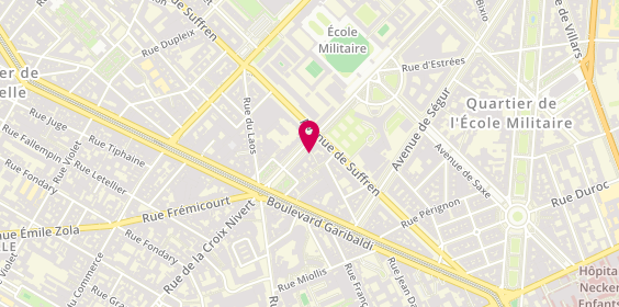 Plan de Florence HOUETTE WITKOWSKI, 29 avenue de Lowendal, 75015 Paris