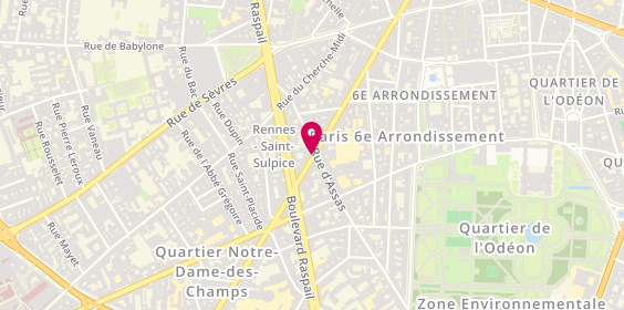 Plan de VELEA Dan, Scm Rennes 75
75 Rue de Rennes, 75006 Paris